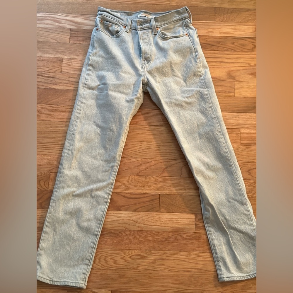 Levi's Wedgie Straight Grey Jeans